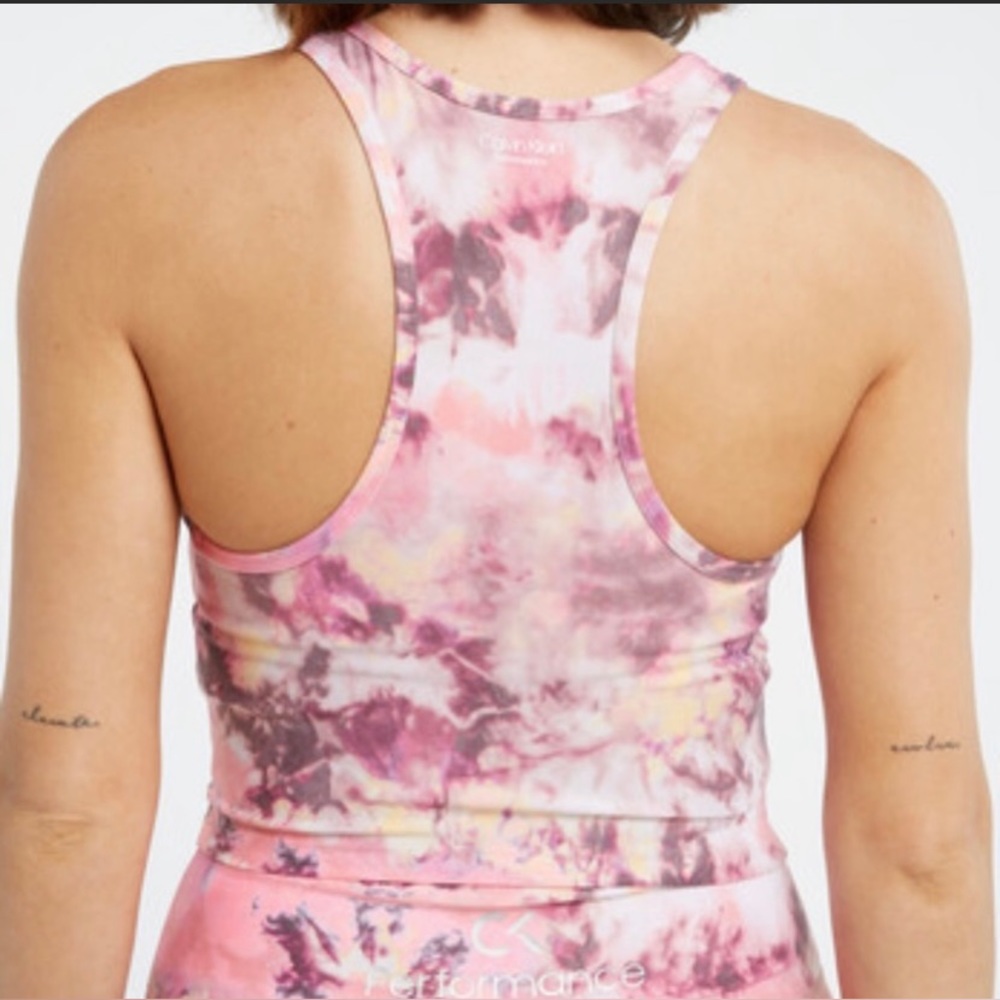 NWT women’s Calvin Klein Performance cropped tank - Picture 2 of 8